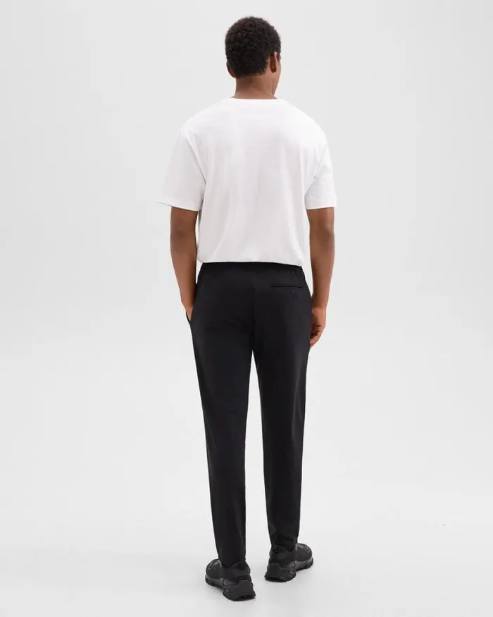 Pants Men Theory Curtis Drawstring Pant In Precision Ponte Black Pants Men Theory Curtis Drawstring Pant In Precision Ponte Black