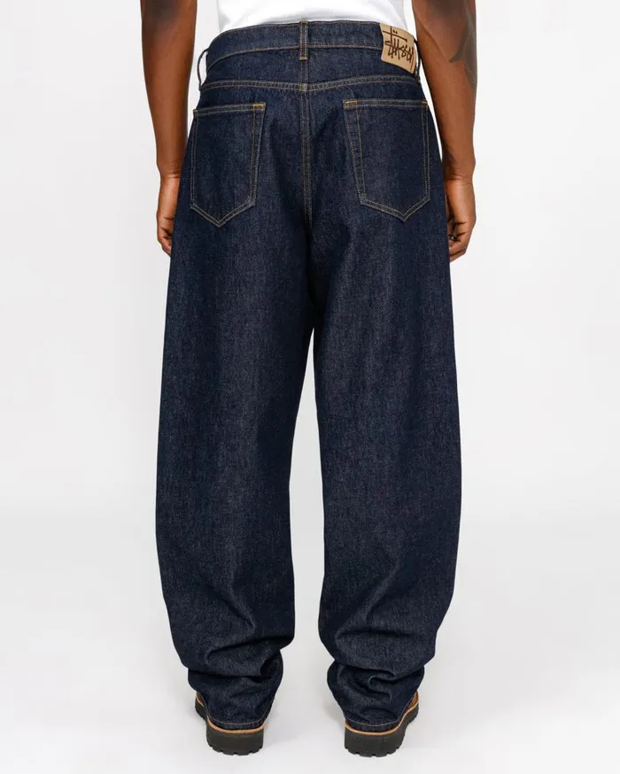 Pants MenWomen Stussy BIG OL039 JEAN DENIM Rinsed Indigo Pants MenWomen Stussy BIG OL039 JEAN DENIM Rinsed Indigo