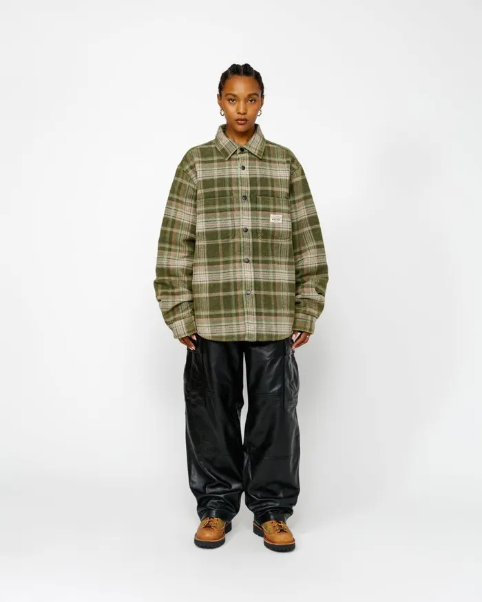 Pants MenWomen Stussy MILITARY CARGO LEATHER PANT Black Pants MenWomen Stussy MILITARY CARGO LEATHER PANT Black
