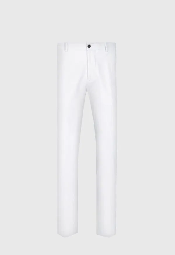 Pants Paulstuart Mens Technical Jersey Sport Trouser White