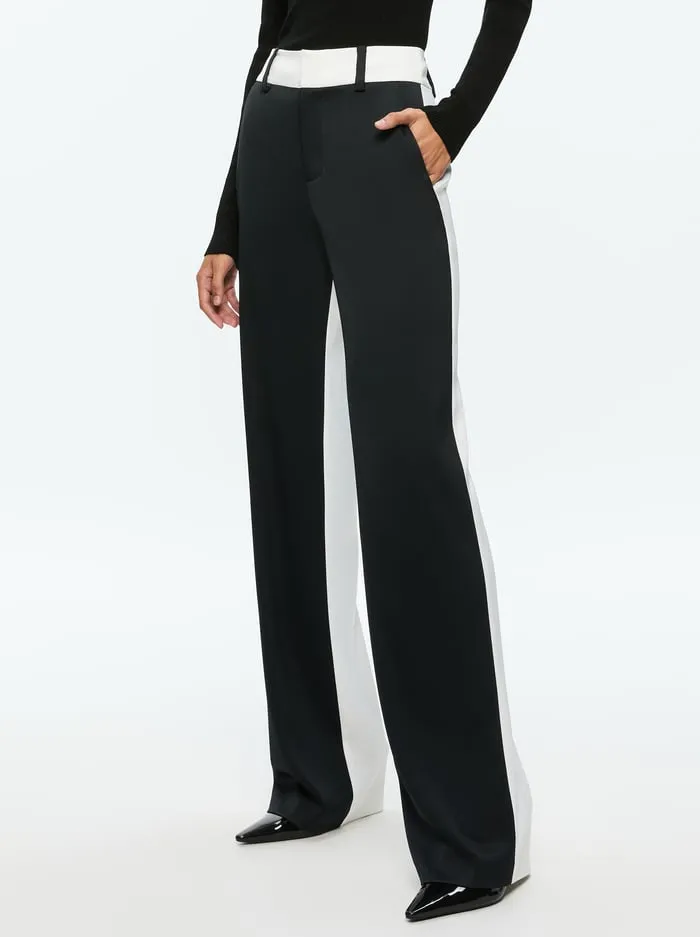 Pants Women Alice Olivia Alexander Trouser Blackoff White