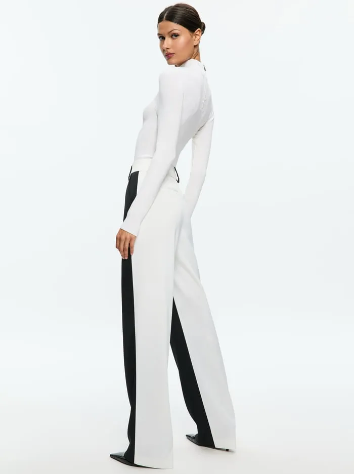 Pants Women Alice Olivia Alexander Trouser Blackoff White