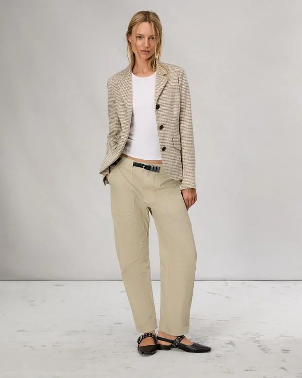 Pants Women Rag and Bone Leyton Cotton Pant Khaki