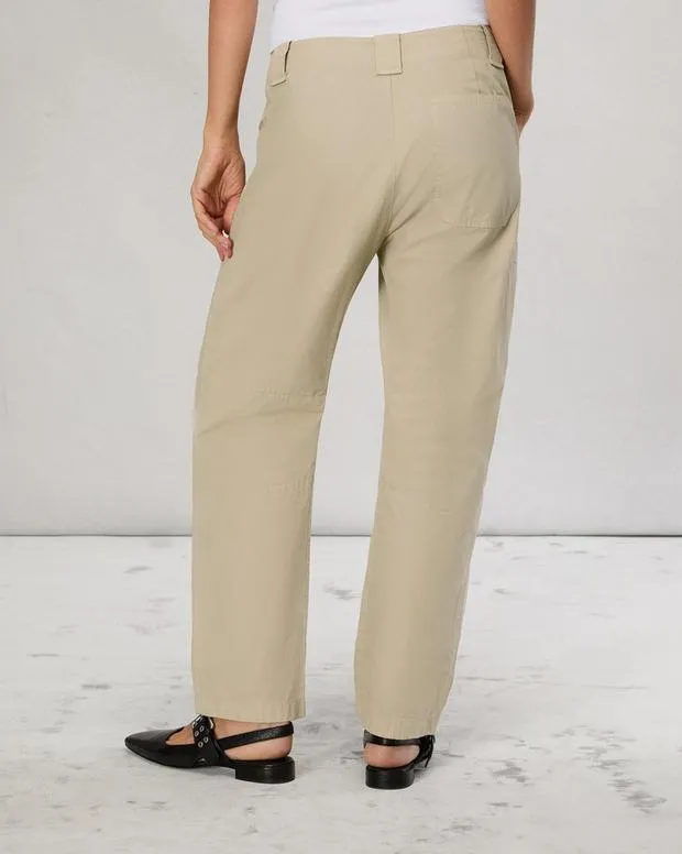 Pants Women Rag and Bone Leyton Cotton Pant Khaki