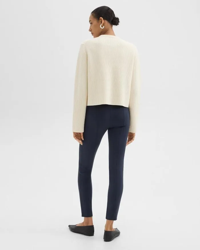 Pants Women Theory Skinny Legging In Scuba Nocturne Navy Pants Women Theory Skinny Legging In Scuba Nocturne Navy