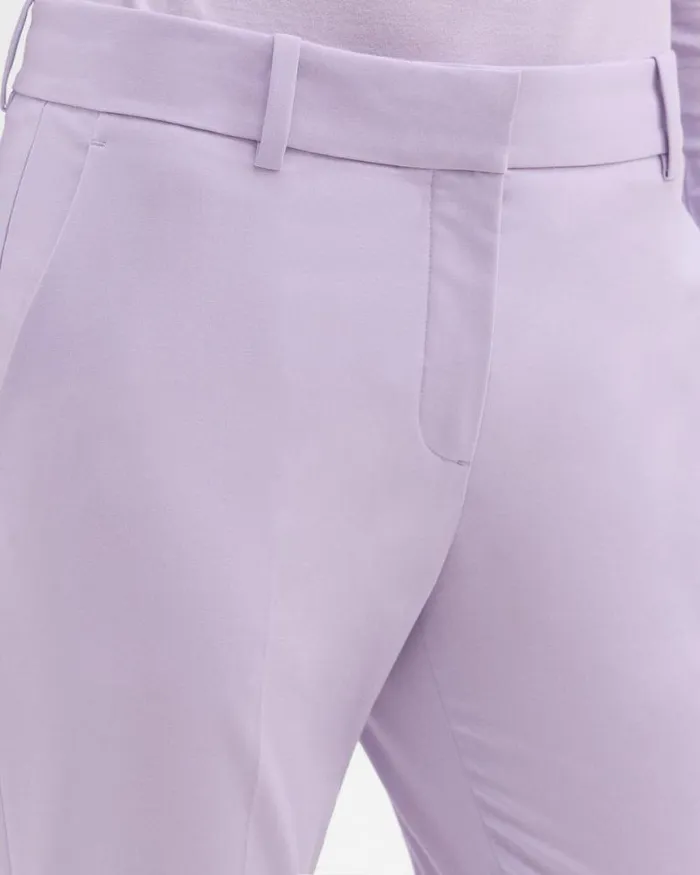 Pants Women Theory Treeca Pant In Good Wool Lilac Sky