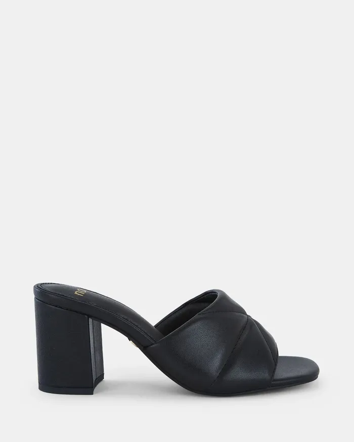 Party NOVO Shoes Women FINNICK BLACK Block Heels