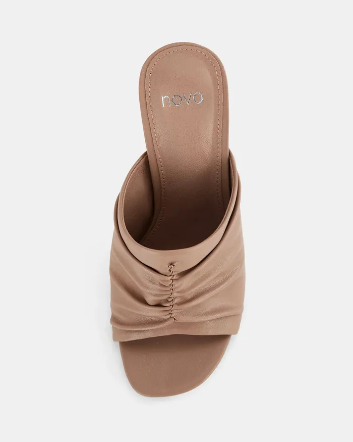 Party NOVO Shoes Women FREEZA Sand Open Toe Heels