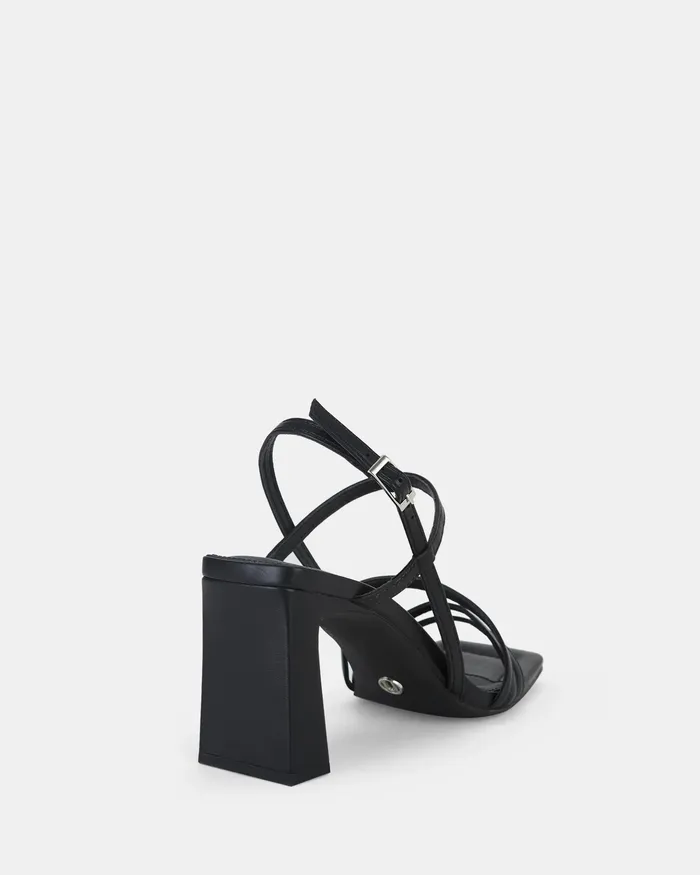 Party NOVO Shoes Women MAITAI BLACK Open Toe Heels