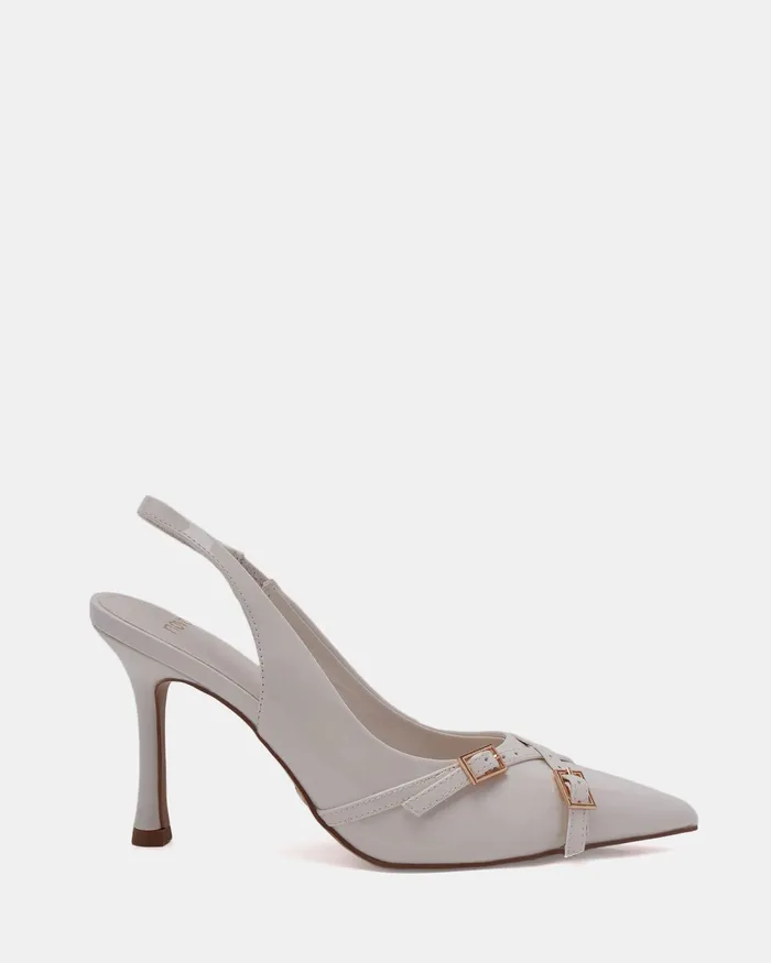 Party Women IGGI White Patent Pumps NOVO Shoes