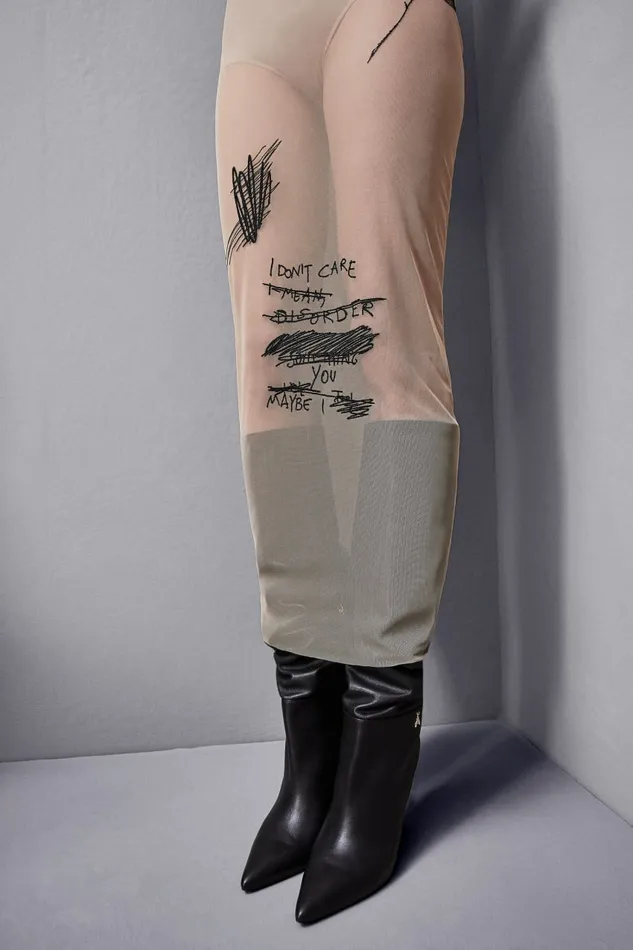 Patrizia Pepe Dresses Embroidered Tulle Dress Beige 8211 Women