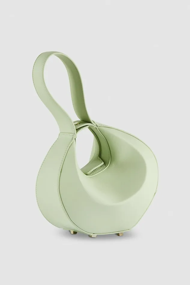 Patrizia Pepe Handbags Small Hobo Bangle Bag Green 8211 Women