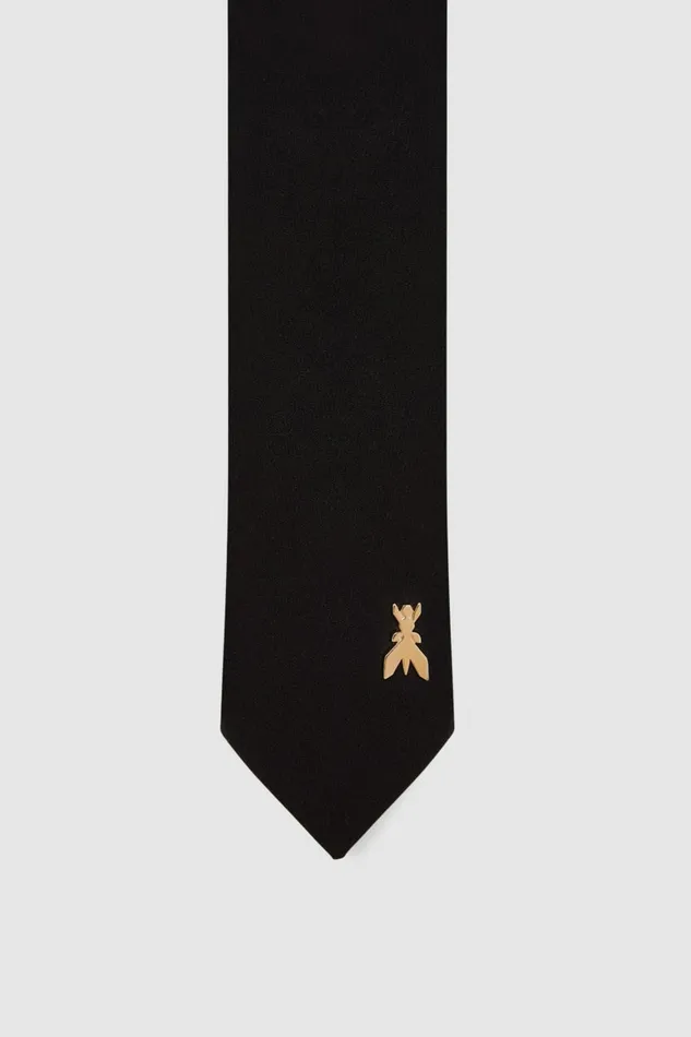 Patrizia Pepe Scarves Elegant Tie Black 8211 Women Patrizia Pepe Scarves Elegant Tie Black 8211 Women