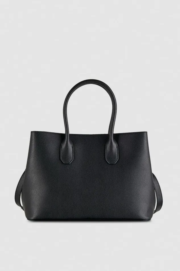 Patrizia Pepe Shoppers Fly Leather Shopping Bag With Shoulder Strap Black 8211 Women Patrizia Pepe Shoppers Fly Leather Shopping Bag With Shoulder Strap Black 8211 Women
