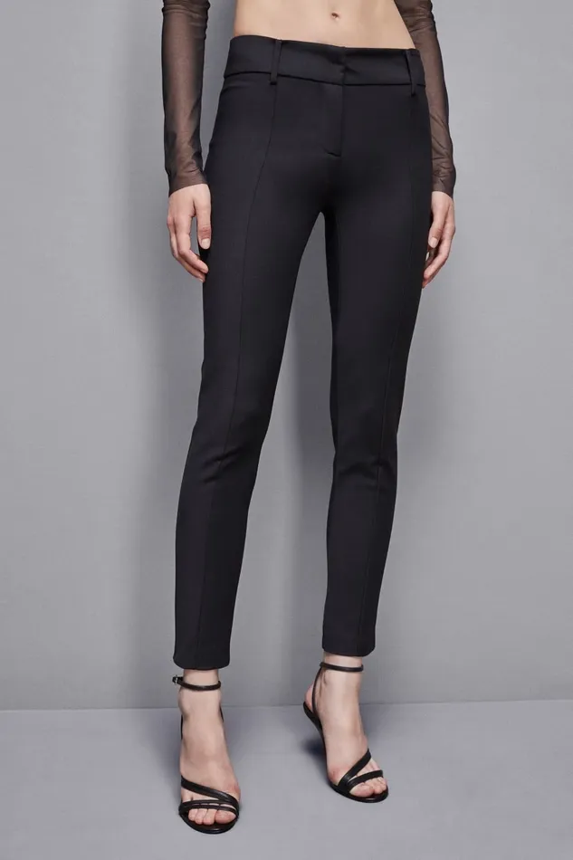 Patrizia Pepe Tailleur Slim Pants Black 8211 Women