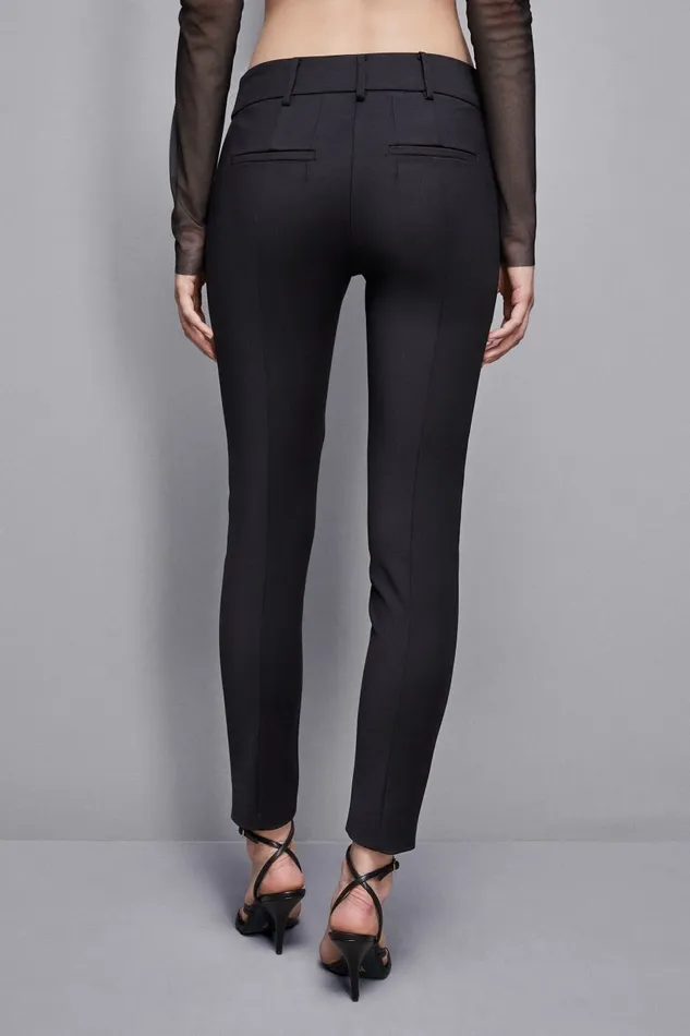 Patrizia Pepe Tailleur Slim Pants Black 8211 Women