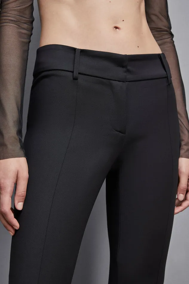 Patrizia Pepe Tailleur Slim Pants Black 8211 Women
