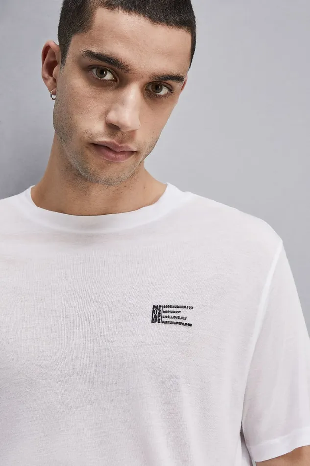 Patrizia Pepe Tops and Shirts Short Sleeve Jersey TShirt White 8211 Men