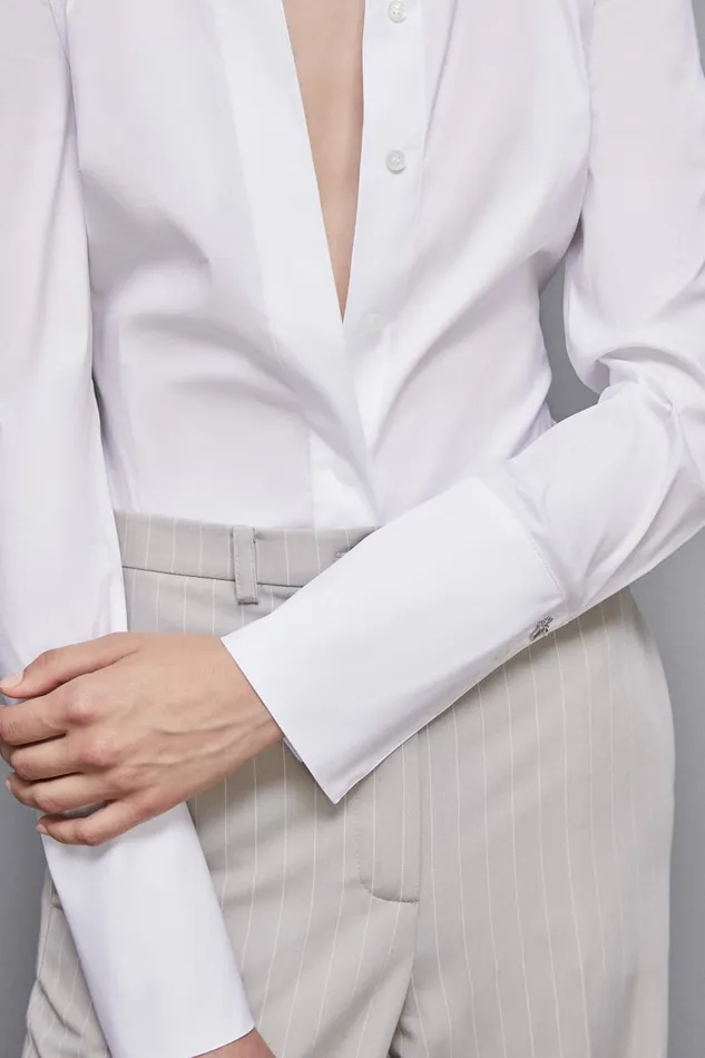 Patrizia Pepe Tops Shirt Bodysuit White 8211 Women