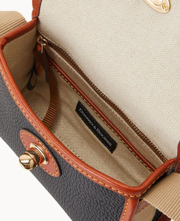 Pebble Grain 18 Crossbody Black Woman Dooney and Bourke Crossbodies Pebble Grain 18 Crossbody Black Woman Dooney and Bourke Crossbodies