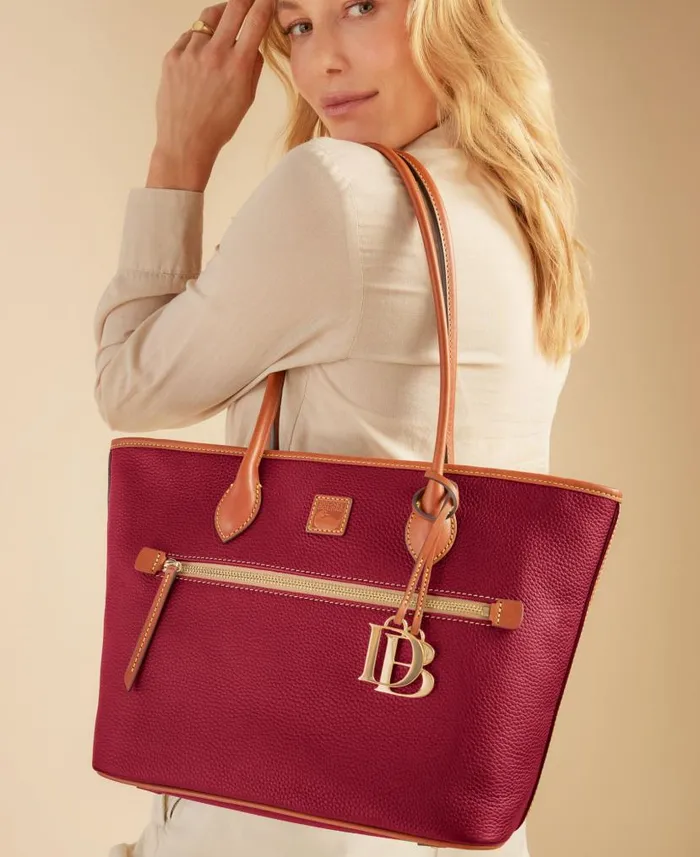 Pebble Grain Tote Jeans Woman Dooney and Bourke Totes Pebble Grain Tote Jeans Woman Dooney and Bourke Totes