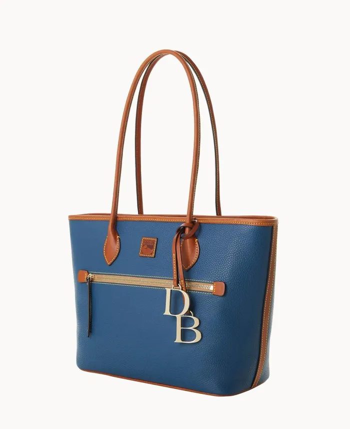 Pebble Grain Tote Jeans Woman Dooney and Bourke Totes Pebble Grain Tote Jeans Woman Dooney and Bourke Totes