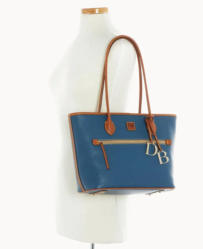 Pebble Grain Tote Jeans Woman Dooney and Bourke Totes Pebble Grain Tote Jeans Woman Dooney and Bourke Totes