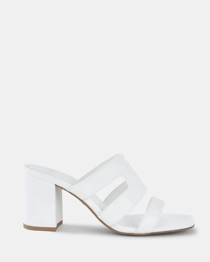 Peep Toes NOVO Shoes Women FREDDY WHITE Open Toe Heels