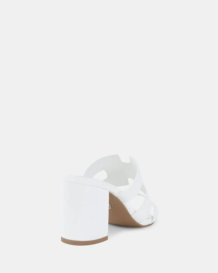 Peep Toes NOVO Shoes Women FREDDY WHITE Open Toe Heels