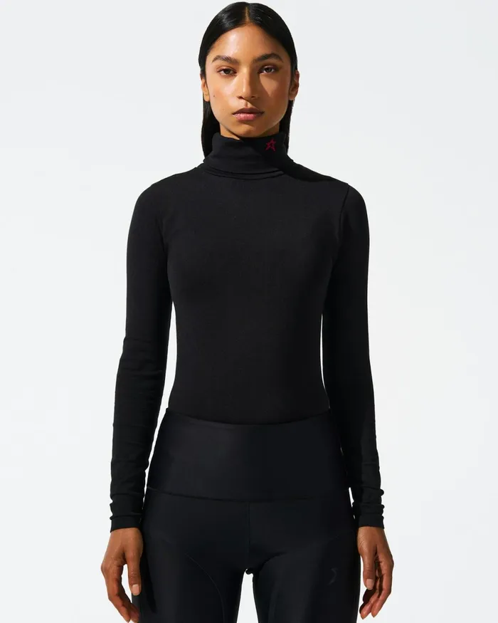Perfect Moment Base Bodysuit Black Women Tops