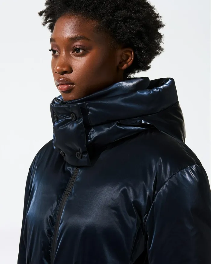 Perfect Moment Candice Down Parka Jacket Blue Liquid Women Ski Jackets