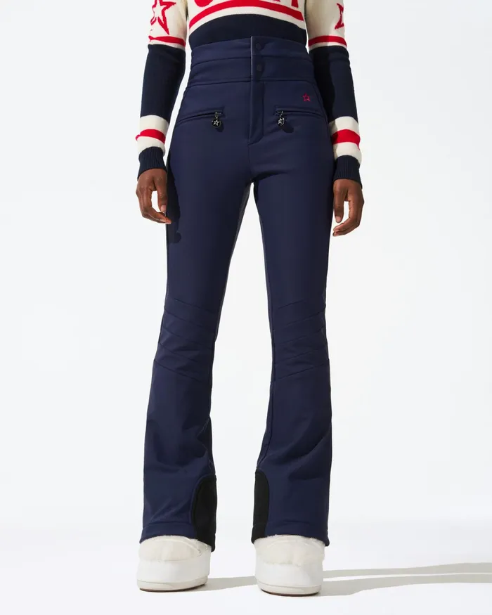 Perfect Moment HighWaist Aurora Flare Ski Pant Navy Women Pants