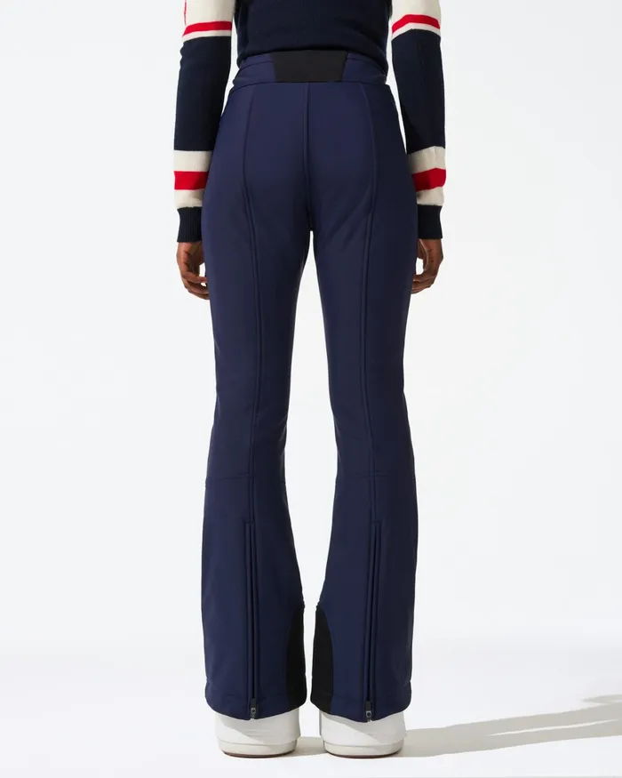 Perfect Moment HighWaist Aurora Flare Ski Pant Navy Women Pants