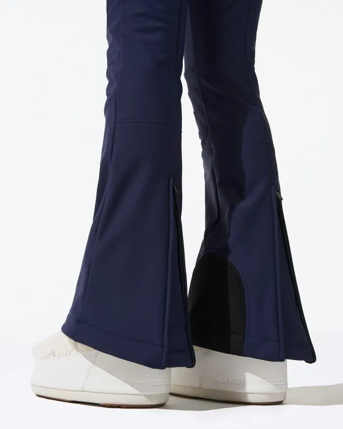 Perfect Moment HighWaist Aurora Flare Ski Pant Navy Women Pants