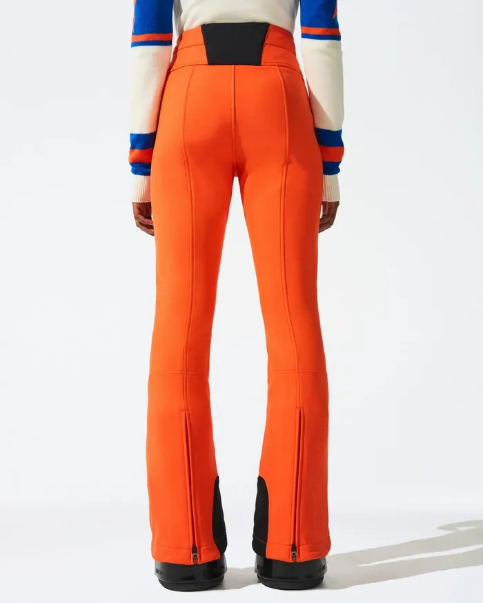 Perfect Moment HighWaist Aurora Flare Ski Pant Orange Women Pants