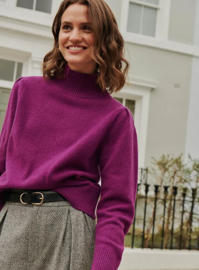 Petite Mendigote Meshes Fw24 Pull Manches Longues Mathis Hyacinth 8211 Women
