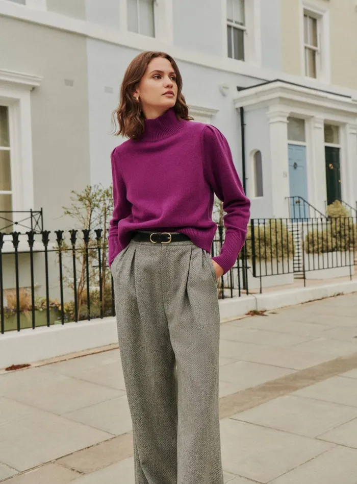Petite Mendigote Meshes Fw24 Pull Manches Longues Mathis Hyacinth 8211 Women
