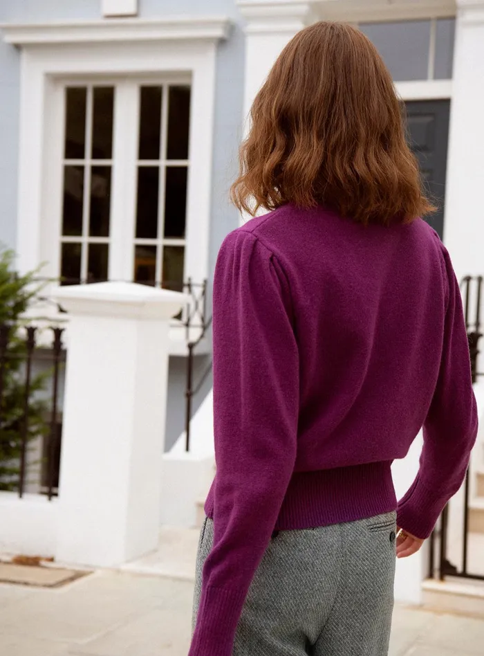 Petite Mendigote Meshes Fw24 Pull Manches Longues Mathis Hyacinth 8211 Women