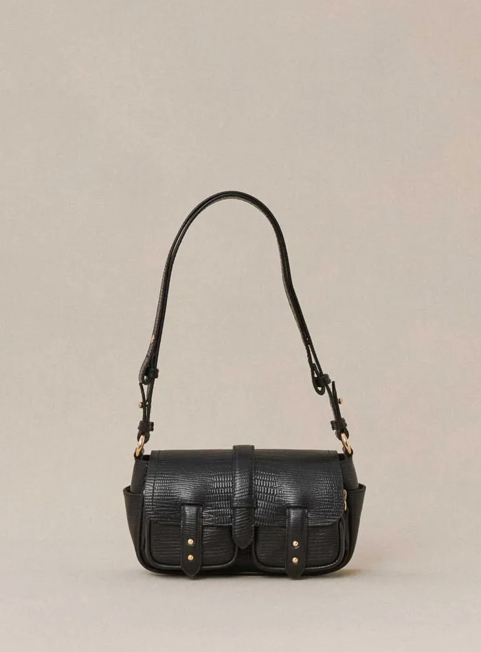 Petite Mendigote Shoulder Bags Fw24 Sac Mini Steve Multipoches Black 8211 Women