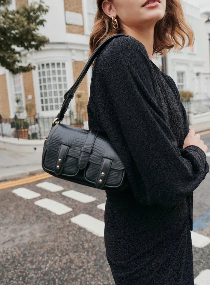 Petite Mendigote Shoulder Bags Fw24 Sac Mini Steve Multipoches Black 8211 Women