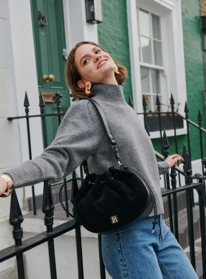 Petite Mendigote Shoulder Bags Fw24 Sac Sauline Bimatiere Black 8211 Women