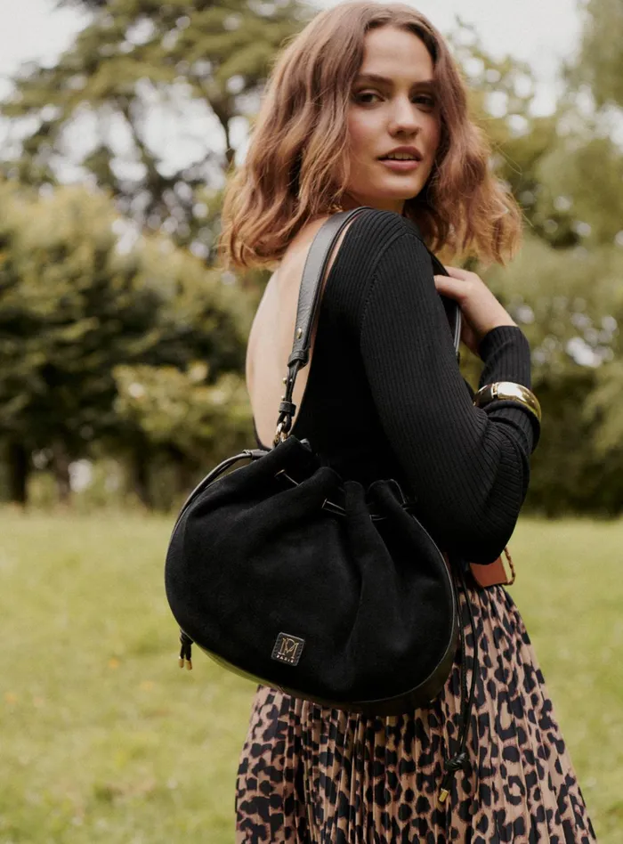 Petite Mendigote Shoulder Bags Fw24 Sac Sauline Bimatiere Black 8211 Women