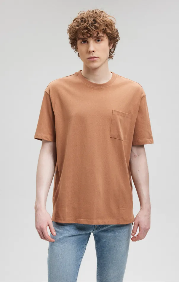 Pocket TShirt In Chipmunk Men Mavi Jeans TShirts Pocket TShirt In Chipmunk Men Mavi Jeans TShirts