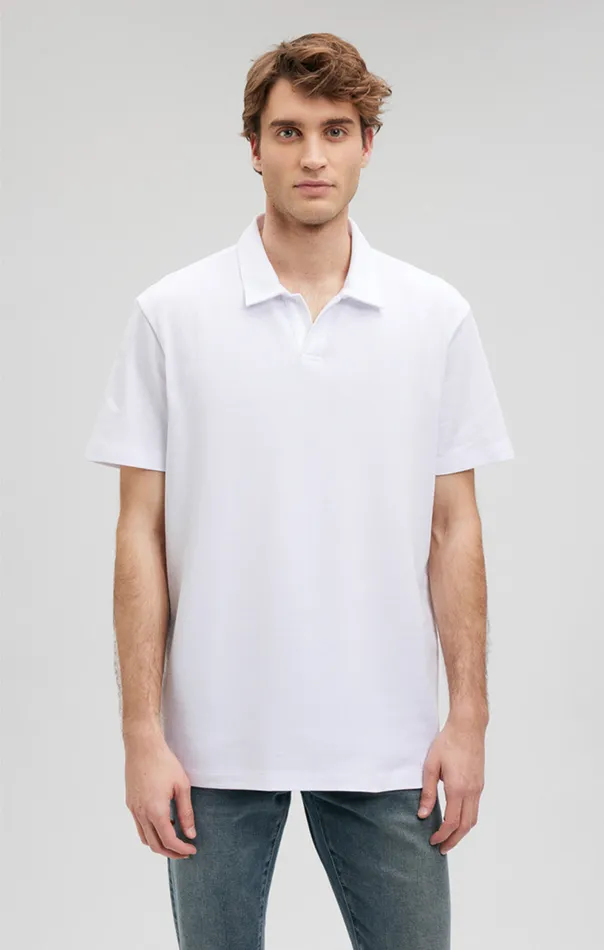 Polo Shirt In White Men Mavi Jeans TShirts Polo Shirt In White Men Mavi Jeans TShirts