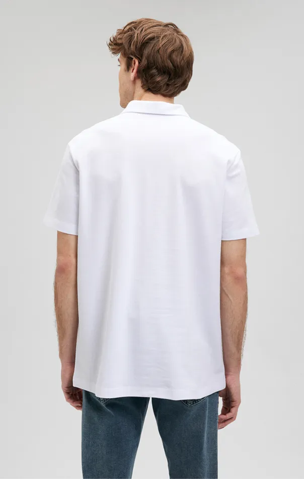 Polo Shirt In White Men Mavi Jeans TShirts Polo Shirt In White Men Mavi Jeans TShirts