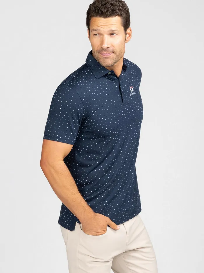 Polo Shirts Men Tasc Performance Cloud Polo 8211 Ace Dot 8211 UPenn