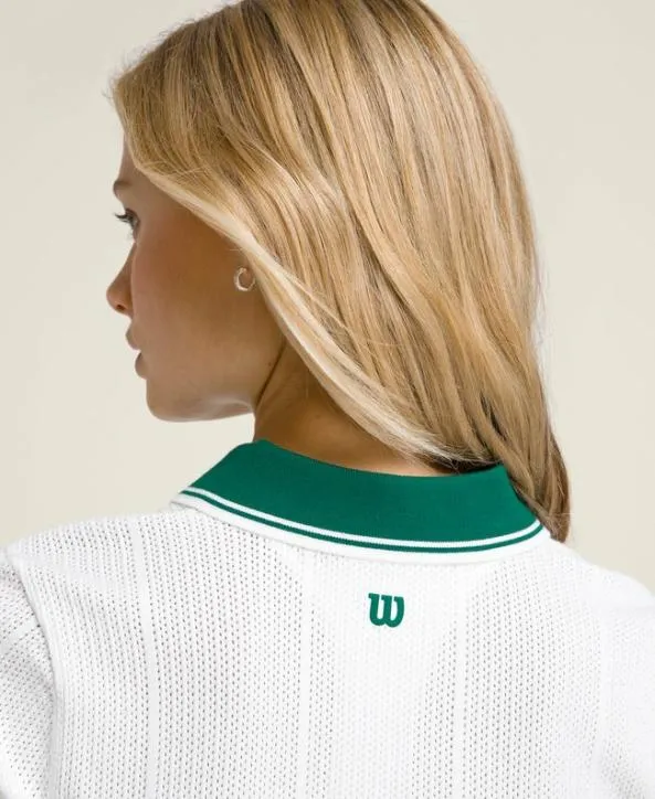 Polos Women Wilson Shrunken Essex Polo Bright White Polos Women Wilson Shrunken Essex Polo Bright White