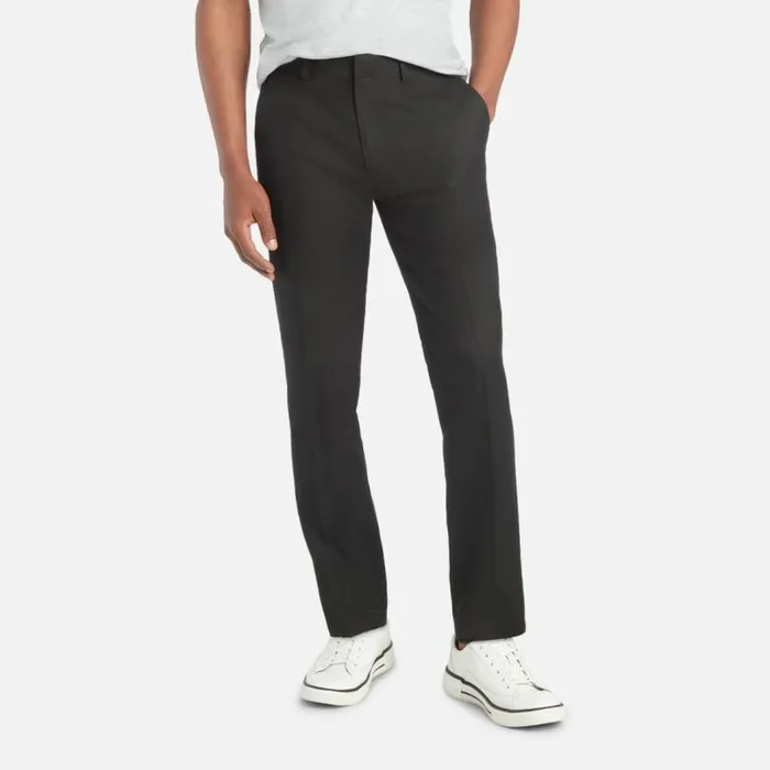 Premium Stretch Twill Slim Fit Flex Waistband Flat Front Dress Pant Black Men Kenneth Cole Bottoms Premium Stretch Twill Slim Fit Flex Waistband Flat Front Dress Pant Black Men Kenneth Cole Bottoms