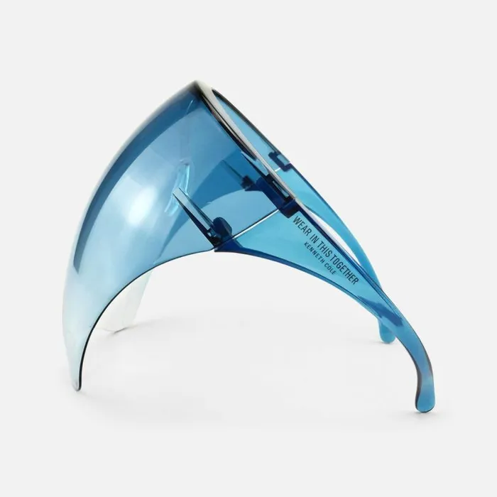 Protective Face Shield Blue WomenMen Kenneth Cole Protective Wear