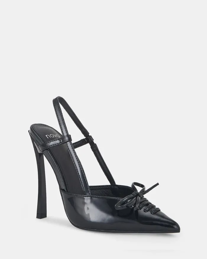 Pumps NOVO Shoes Women ZORSHA Black Patent